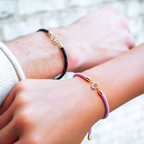 Bracelets ajustables à initiale
