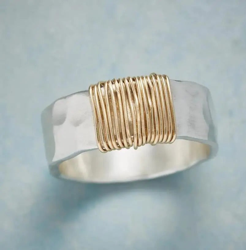 Fine Vintage Gold Plated Ring