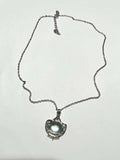 Vintage Green Stone Necklace