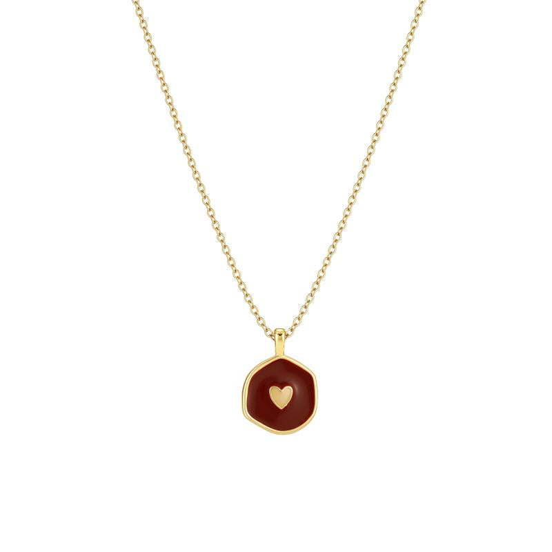 Dainty Feminine Heart Necklace
