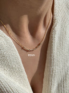 Morse Code Necklace Hidden Message