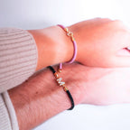 Bracelets ajustables à initiale
