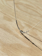 Morse Code Necklace Hidden Message