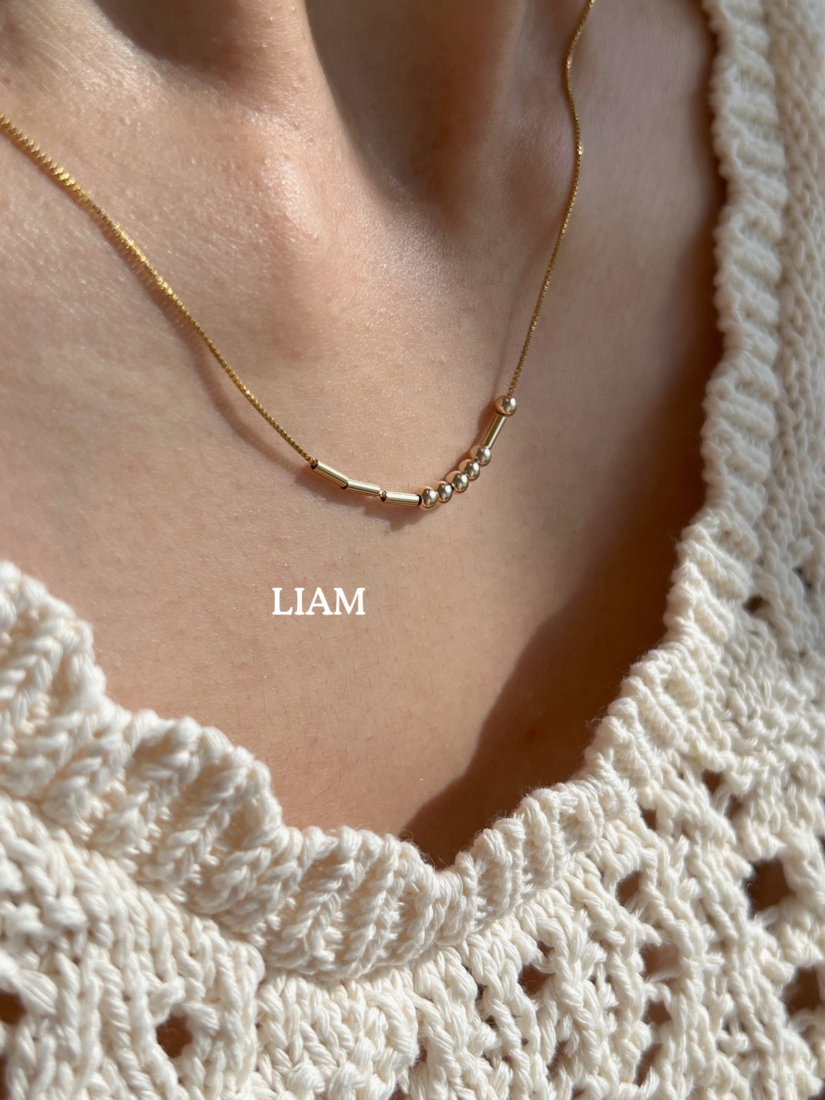 Morse Code Necklace Hidden Message