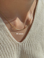 Morse Code Necklace Hidden Message