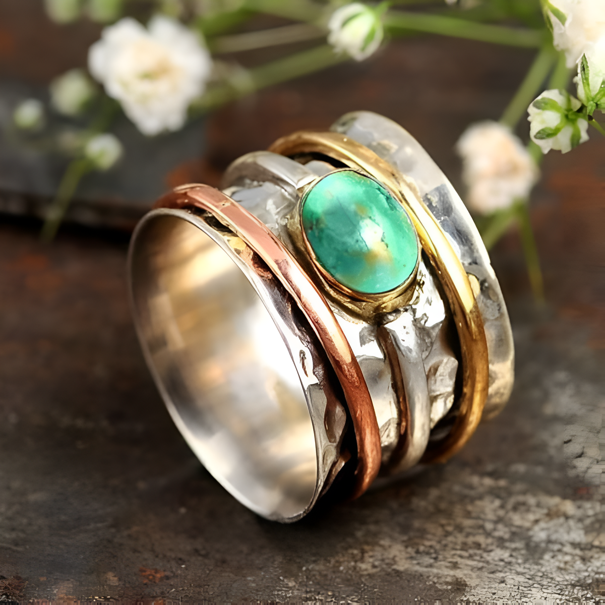 Oasis Harmony Spinner Ring