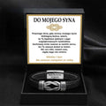 DO MOJEGO SYNA | NA ZAWSZE ZJEDNOCZENI | SKÓRZANA BRANSOLETKA