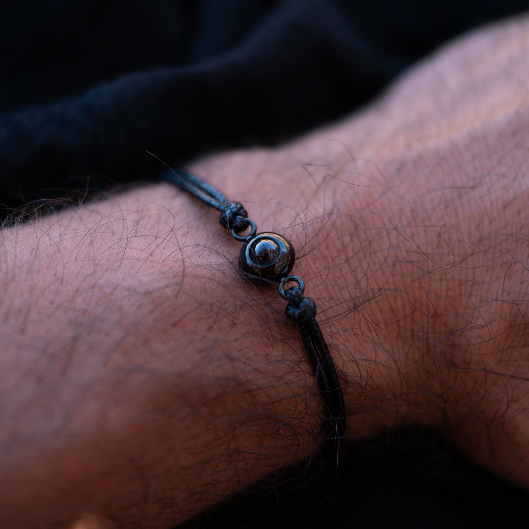 Photo bracelet with your image - Sailor knot