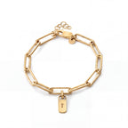 Personalised Bracelet with Engraved Tags