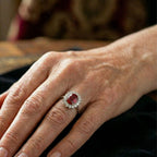 Scarlet Crown Ruby Ring