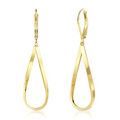 Vintage Dangling Gold Drop Earrings