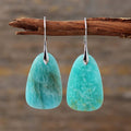 Antique Turquoise Stone Earrings