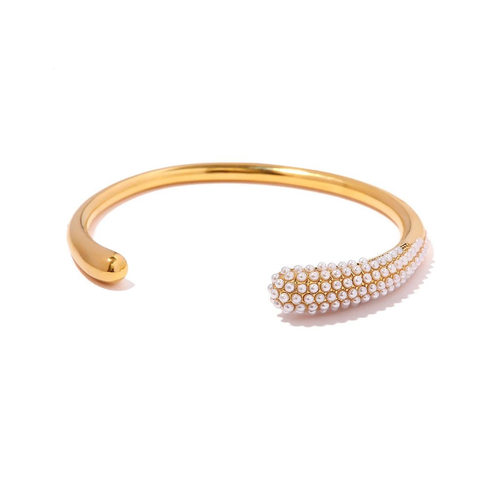 Eleganckie bransoletki typu bangle z ozdobnymi mankietami