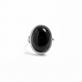 Personalized Semiprecious Locket Ring