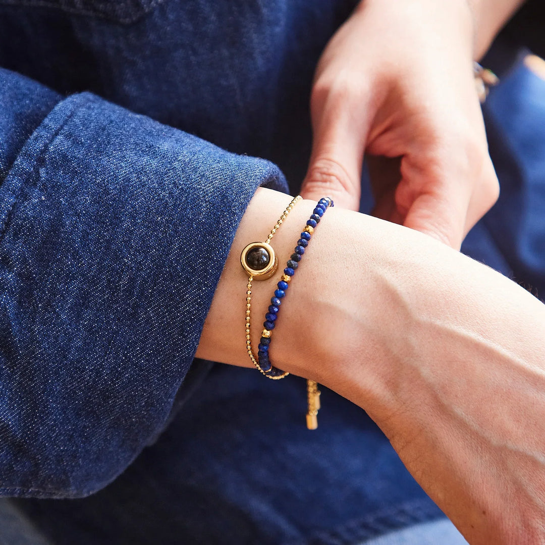 Personalized Crystal Photo Bracelet
