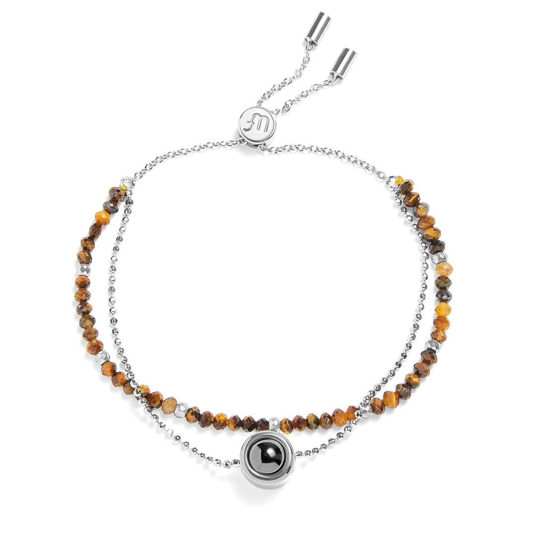 Personalized Crystal Photo Bracelet