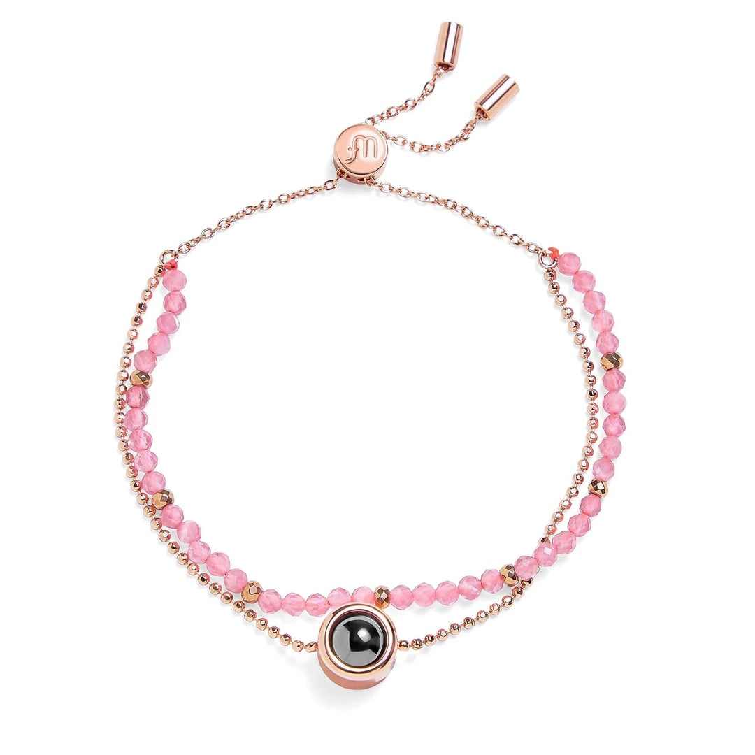 Personalized Crystal Photo Bracelet