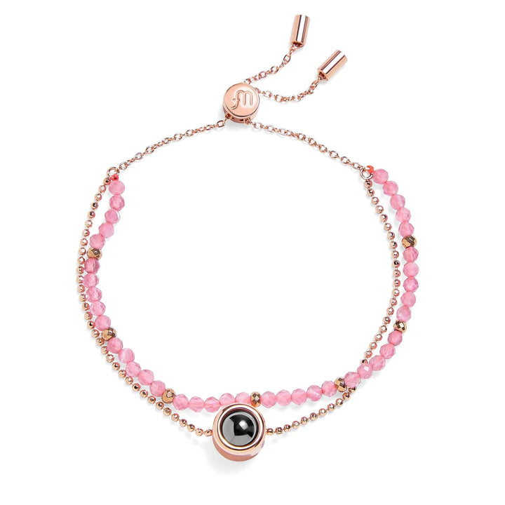 Personalized Crystal Photo Bracelet