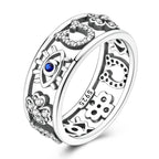 S925 Lucky Evil Eye Ring