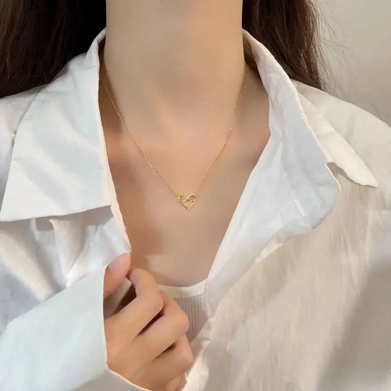 Eternal Love Infinity Heart Necklace