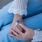 Personalized Heart Locket Bracelet