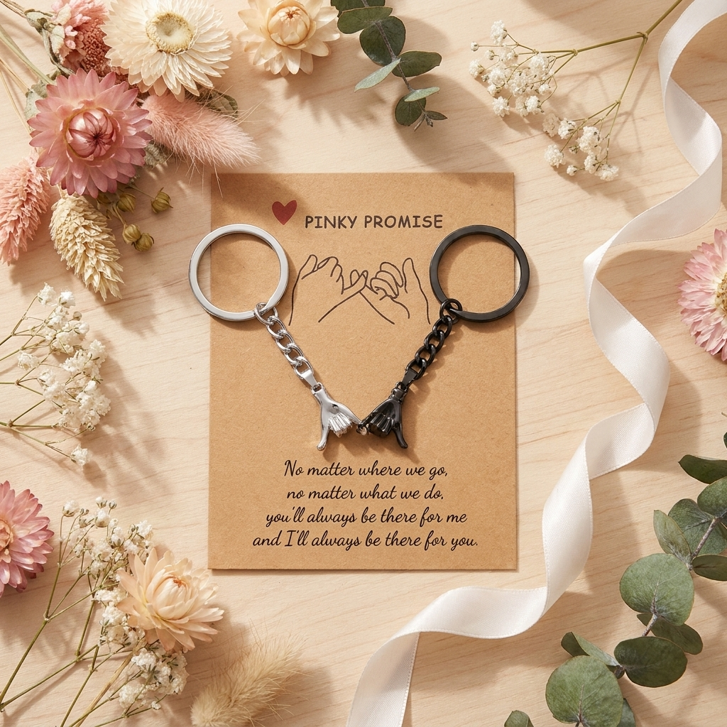 Pinky Promise Keychains (2pc)