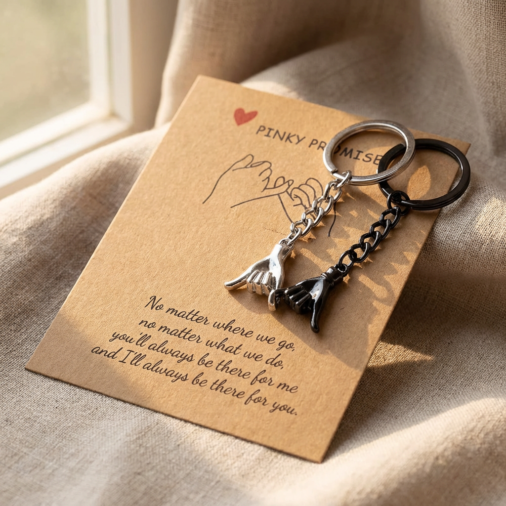 Pinky Promise Keychains (2pc)