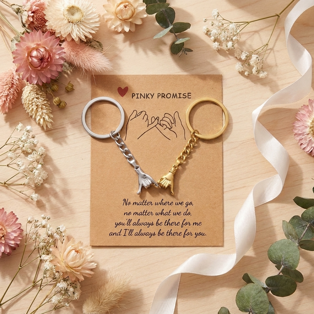 Pinky Promise Keychains (2pc)