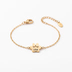 Custom Paw Name Bracelet