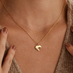 Personalized Paw Print & Name Necklace