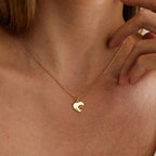 Personalized Paw Print & Name Necklace