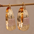 Vintage Luxury Gold Earrings