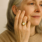 Elegant All Pearl Ring