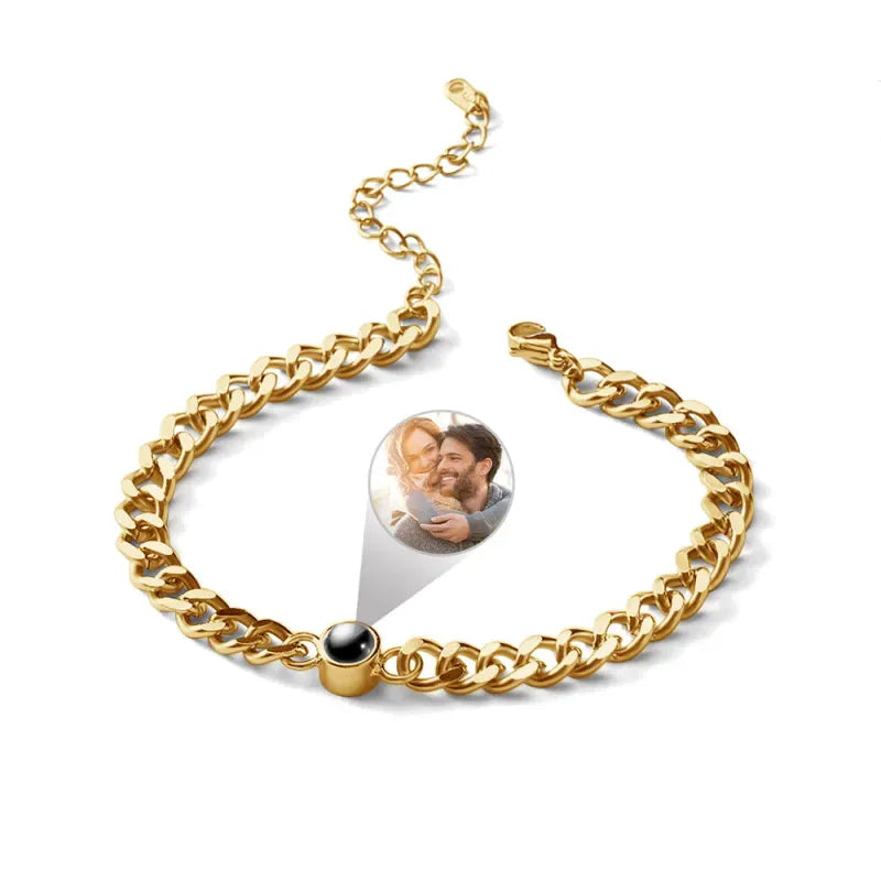Personalized Photo Vintage Bracelet
