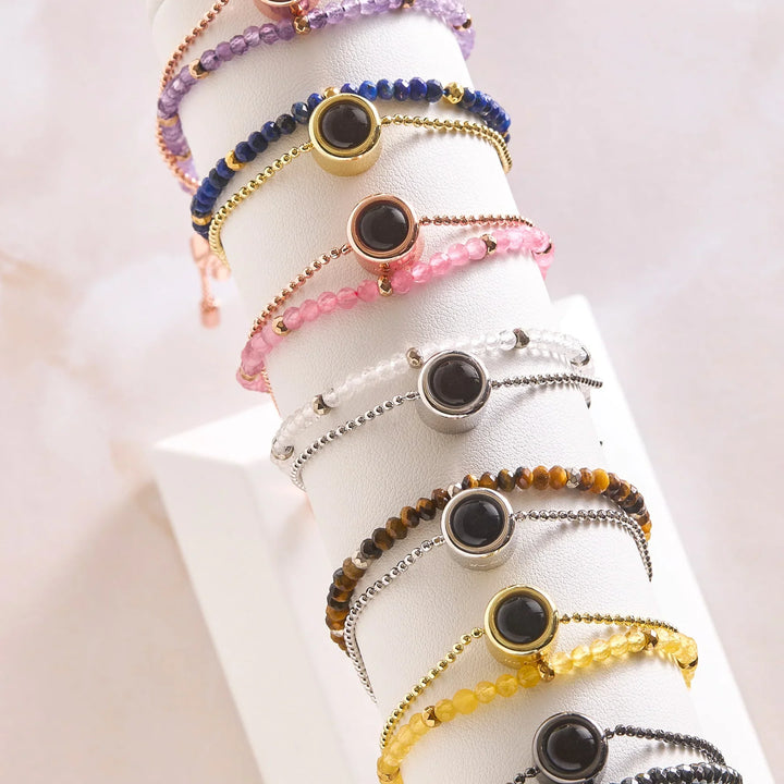 Personalized Crystal Photo Bracelet